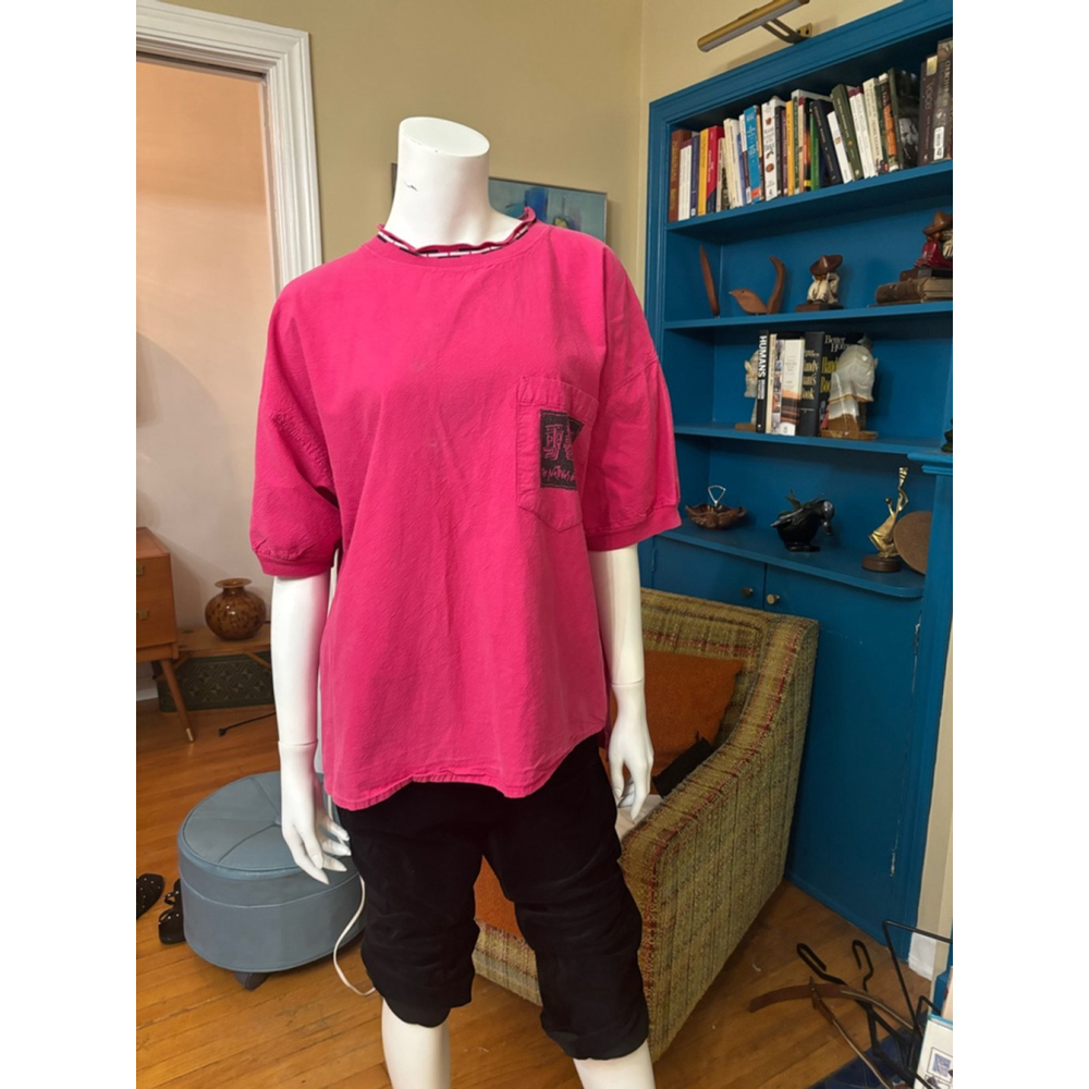 Vintage Sun Sportswear T-Shirt Size L Pink Graphic Tee